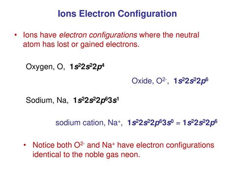 what is the electron configuration of the oxide ion|Electron Configuration For Oxide Ion .